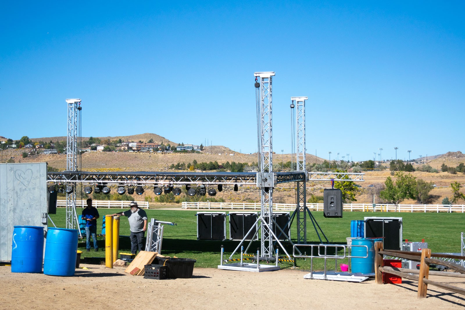 CMYK Stage Setup