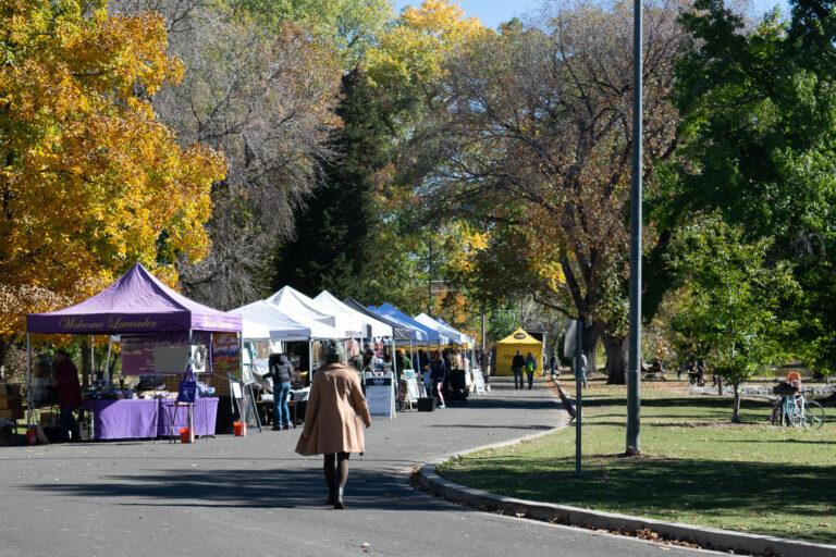 Wide-view of Riverside Farmers Market